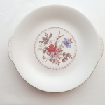 Bavaria bord/schaal met bloemen 